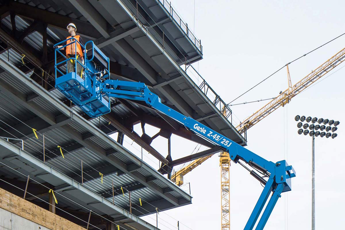 Genie Z-45/25 RT articulating boom lift