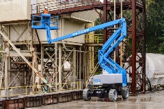 Genie Z-60/37 FE articulating boom lift